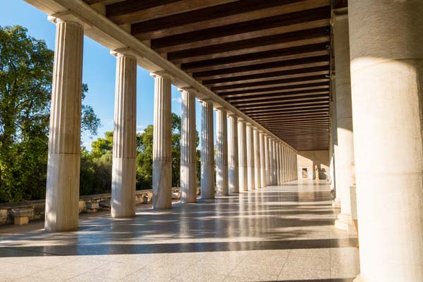 Athen Agora Stoa des Attalos