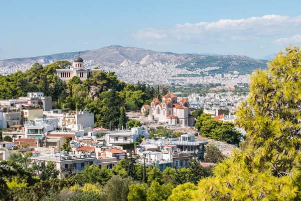 Athen Areopagus Hill - St.Marina & Observatorium