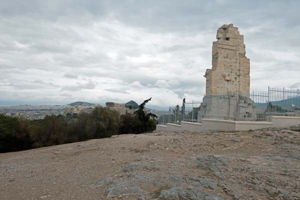 Athen Filopappou-Hill Philopapposmonument