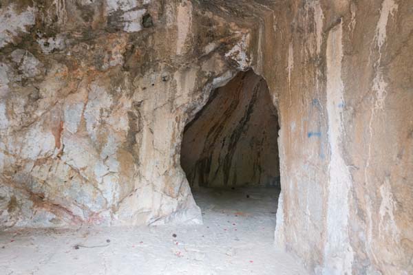 Athen Filopappou-Hill The Prison of Socrates