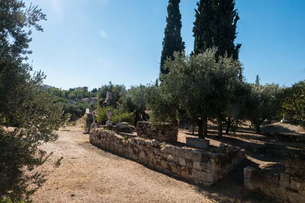 Athen Keramikos Antiker Friedhof