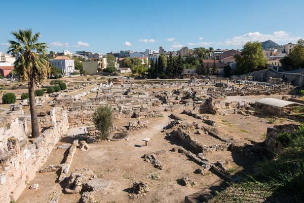 Athen Keramikos Antiker Friedhof