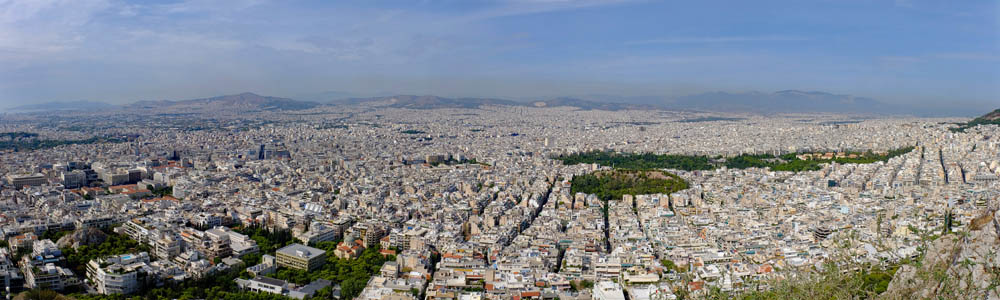 Athen Lykavittos Aussicht