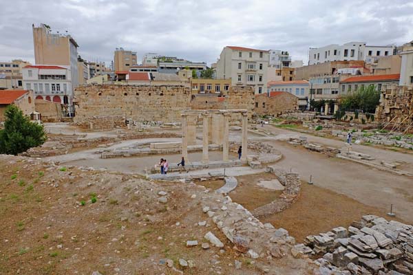 Athen Monastiraki Hadriansbibliothek