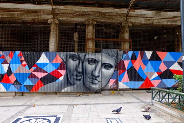 Athen Monastiraki Streetart