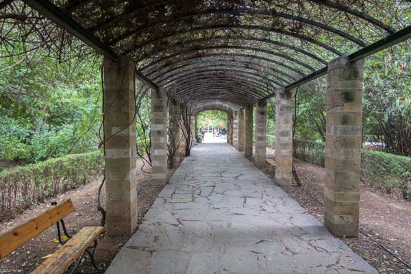 Athen Nationalgarten Tunnel