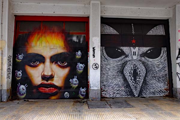 Athen Psyri Streetart Graffiti