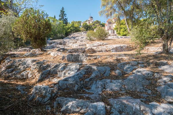 Athen Thiseio Heiligtum des Zeus