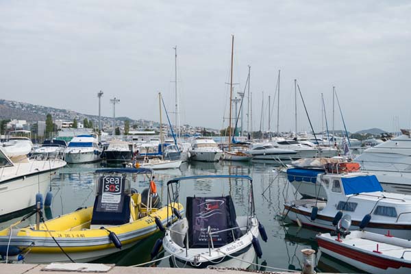 Athen Glyfada Yachthafen Glyfada Marina