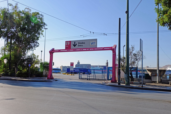 Piräus Hafen-Gate