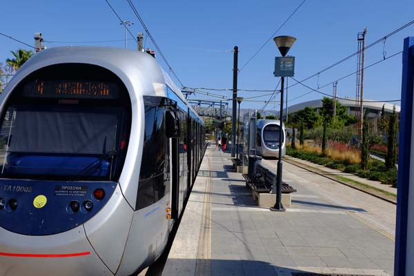 Piraeus Tram-Station Stadio-Irinis-Filias-Sef