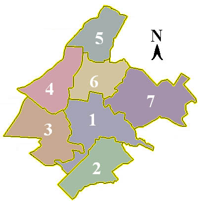 Stadtbezirke