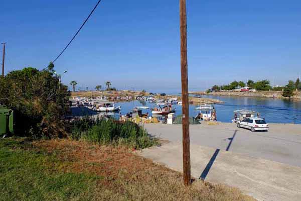 Nea Potidea Hafen