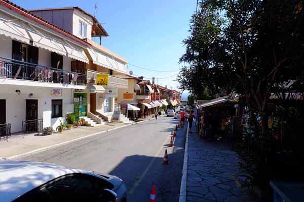 Ouranoupoli Hauptstrasse