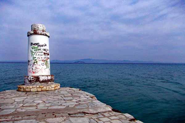 Pefkochori Leuchtturm
