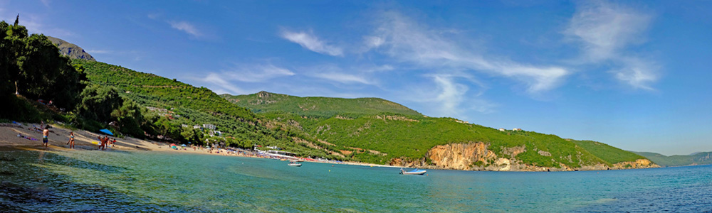 Lichnos Beach Panorama