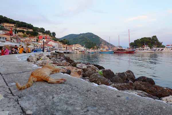 Parga Hafen