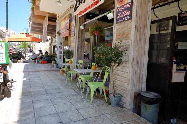 Preveza Hauptstraße Geschäfte