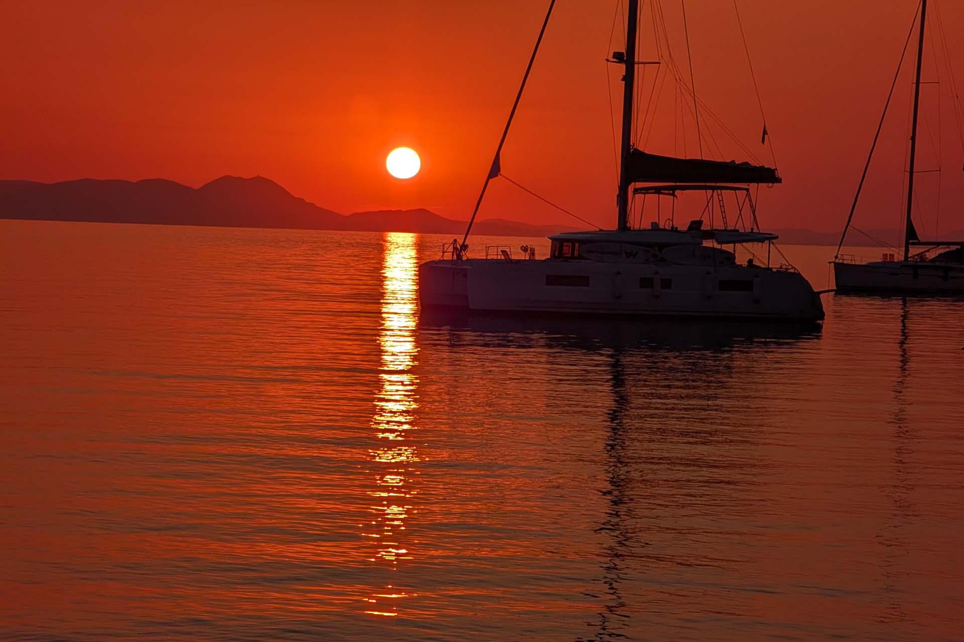 Syvota Sonnenuntergang
