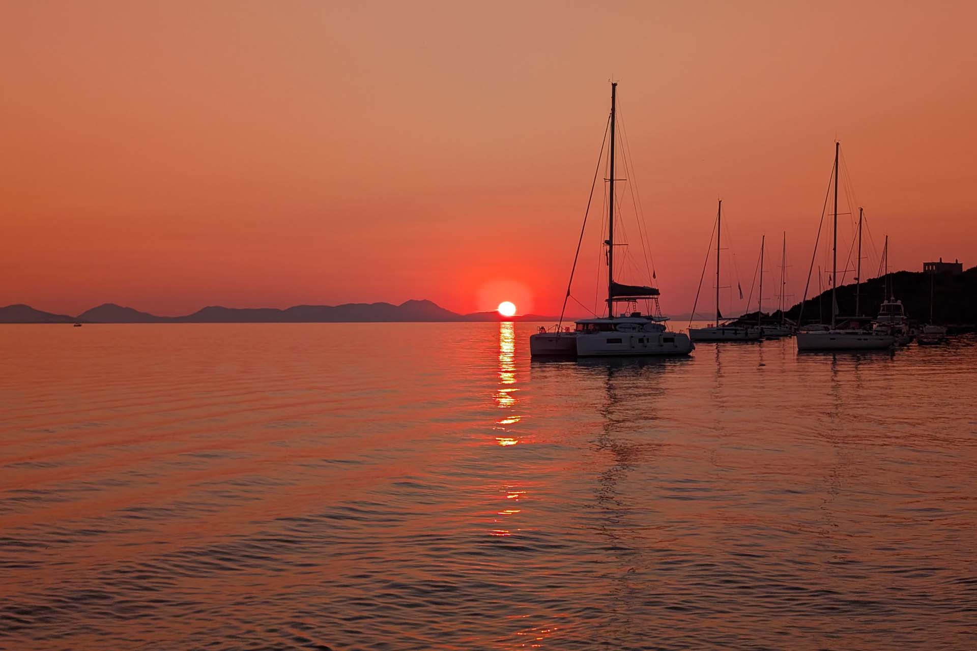 Syvota Sonnenuntergang