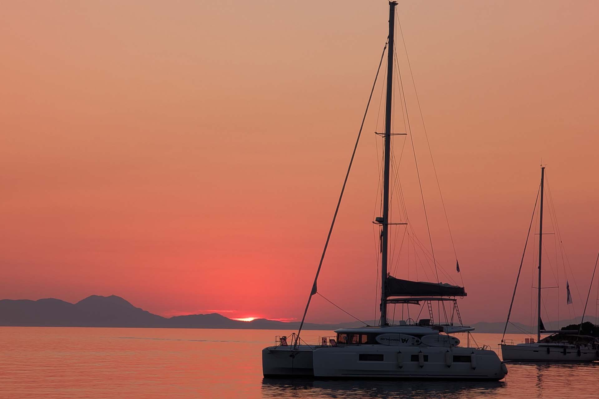 Syvota Sonnenuntergang