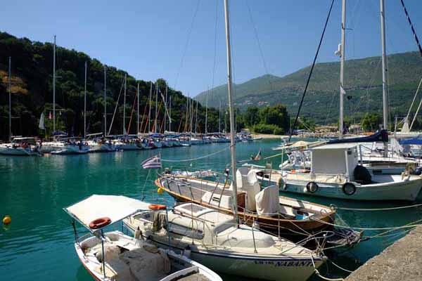 Valtos Beach Hafen