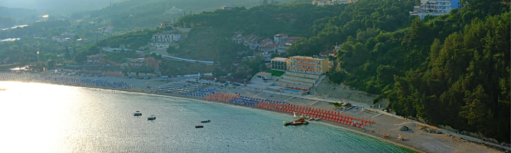 Valtos Beach Panorama