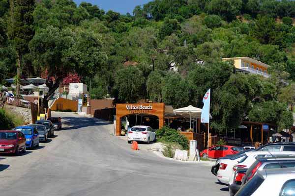 Valtos Beach Zufahrtstrasse