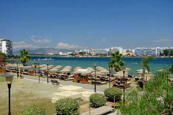 Chalkida Xirovrisi Asteria Stadtstrand