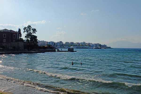 Chalkida Strand von Souvala