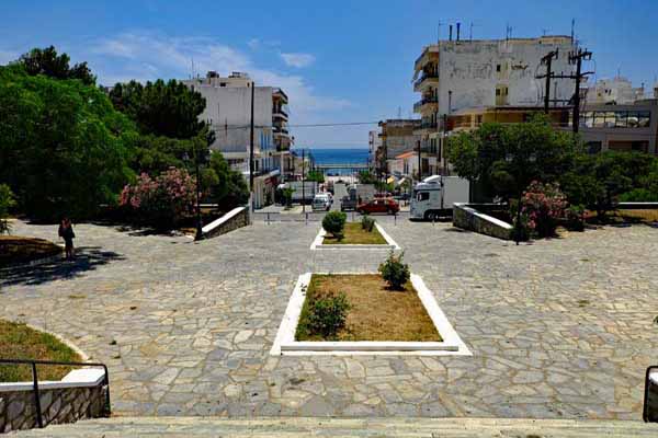 Karystos Agio Nikolao Platz
