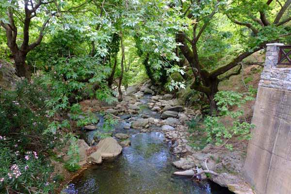 Platanistos Fluss