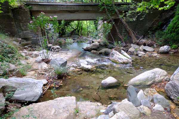 Platanistos Fluss
