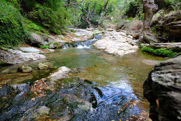 Platanistos Fluss