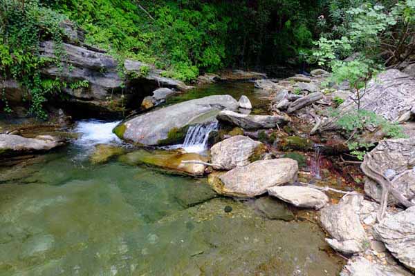 Platanistos Fluss