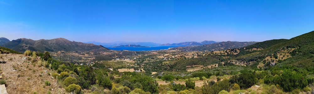 Styra Petalioi Gulf Panorama