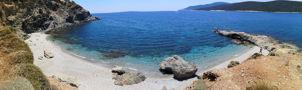 Zastani Beach Panorama