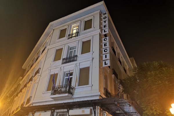 Athen Hotel Cecil Aussen