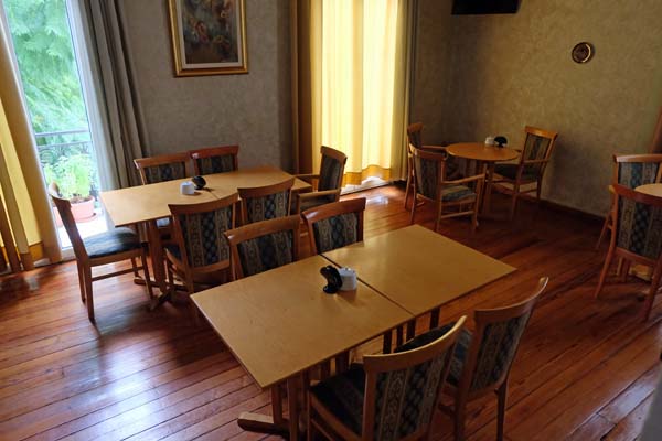 Athen Hotel Cecil Frühstücksraum