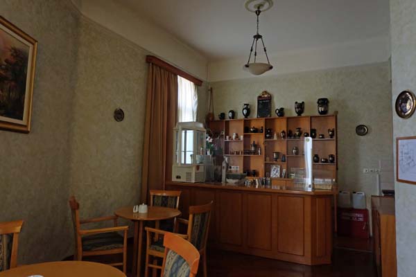 Athen Hotel Cecil Frühstücksraum