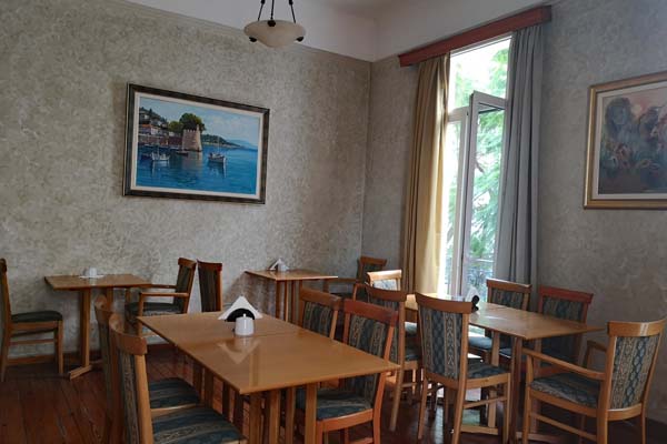 Athen Hotel Cecil Frühstücksraum