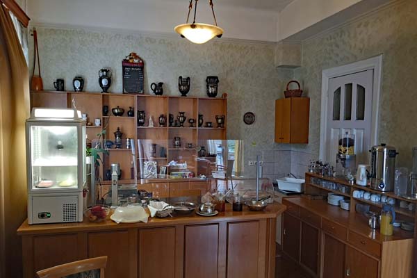 Athen Hotel Cecil Frühstücksraum