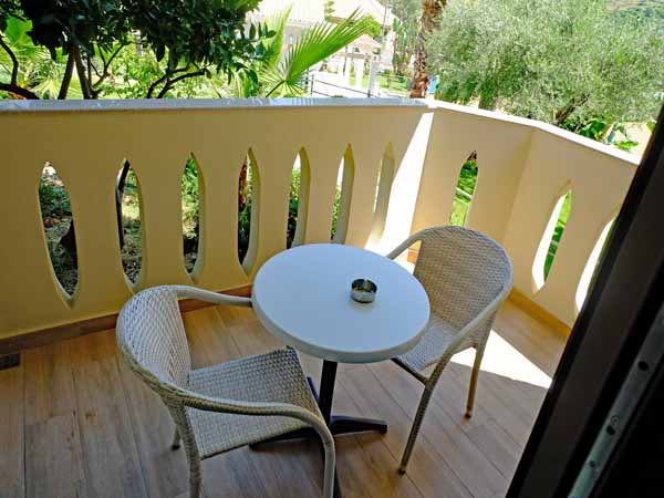 Hotel Adams Balkon