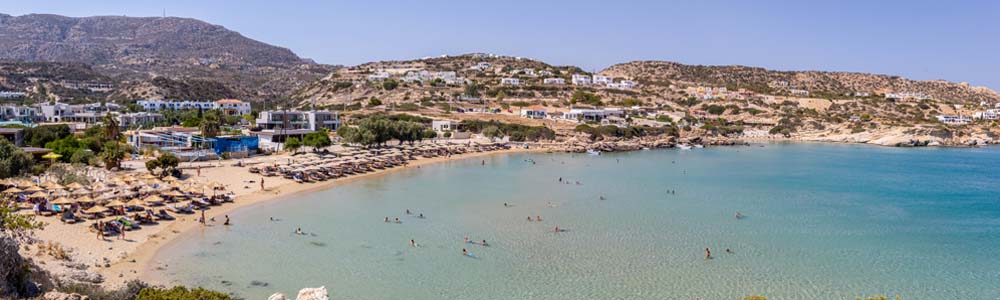 Karpathos Lakki Amoopi Beach Panorama