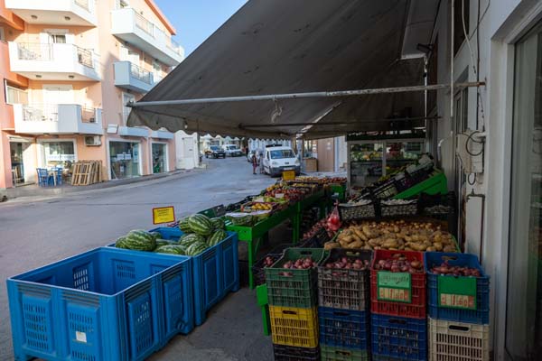 Pigadia Obst und Gemüse