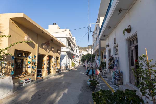 Pigadia Shoppingmeile