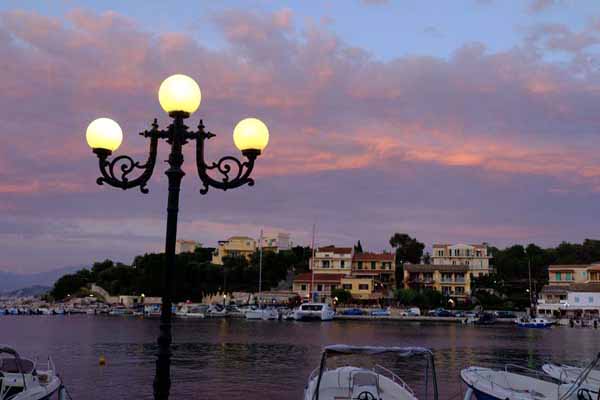 Kassiopi Hafen