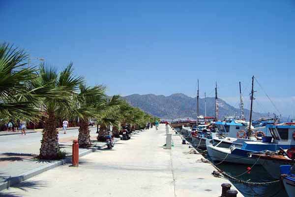 Kardamena Promenade Hafen