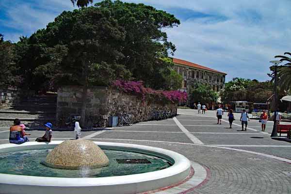 Kos Stadt Brunnen