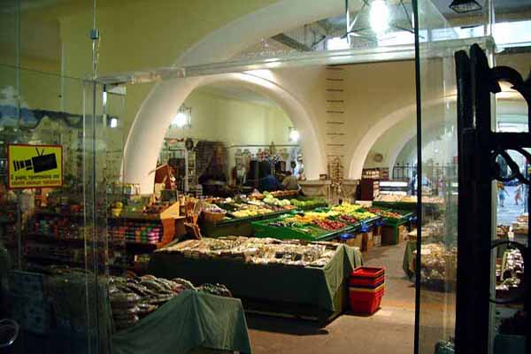 Kos Stadt Markthalle